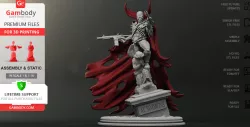 Spawn 3D Printing Figurine | Assembly
