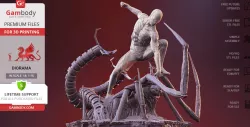Spider-Man 3D Printing Figurine in Diorama | Assembly