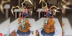 Spider-Man Explosion Scene 3D Printing Figurine | Assembly
