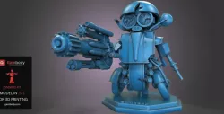 Sqweeks Autobot 3D Print Model | Assembly