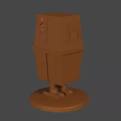 Star Wars inspired, Gonk , Tabletop DnD miniature
