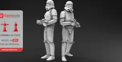 Stormtroopers 3D Printing Miniatures | Assembly