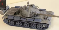T-62 Tank 3D Printable Model | Assembly Model