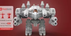 Terran Thor 3D Printing Model | Assembly + Action