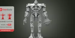 Titan Redeemer 3D Printing Model | Assembly + Action
