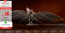 Toruk 3D Printing Figurine | Assembly