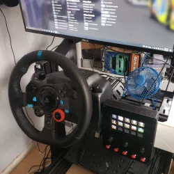 Trakracer Tr160 button box mount