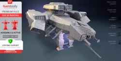 USCSS Nostromo 3D Printing Model | Assembly