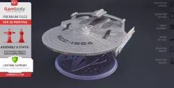 USS Reliant 3D Printing Model | Assembly