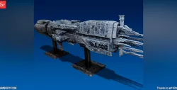 USS Sulaco 3D Printing Model | Assembly