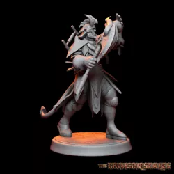 Valrath Fire Knight - Crimson Scales Gloomhaven Fanmade Expansion
