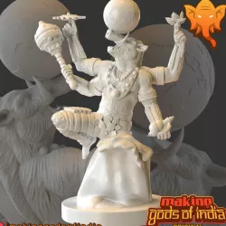 Varaha’s Resurrection Of Earth From Sin