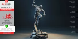 Venom 3D Printing Figurine in Diorama | Assembly