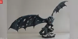 Viserion Ice Dragon 3D Printing Figurine | Assembly