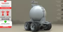 War Rig Fuel Pod 3D Printing Model | Assembly + Action