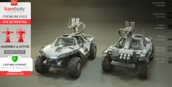 Warthog M12B 3D Printing Model | Assembly + Action