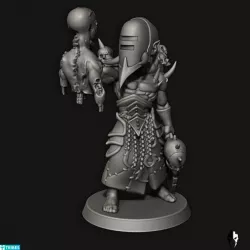 Wracked Warrior Acolyte - Chibi