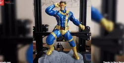 X-Men Cyclops 3D Printing Figurine | Assembly