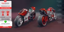 Yaiba Kusanagi CT-3X 3D Printing Model | Assembly + Action