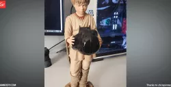 Young Anakin Skywalker 3D Printing Figurine | Assembly