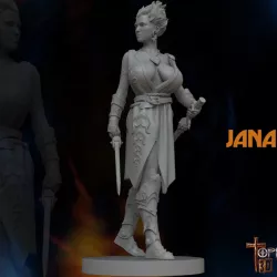 $1.20GUERRERA JANA PARA JUEGOS DE ROLL