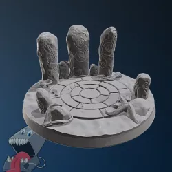 $1.50Druid circle scenic base, round and square