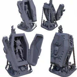 $1.95Gothic Sci Fi Warriors Med Bay Regeneration Sarcophagus