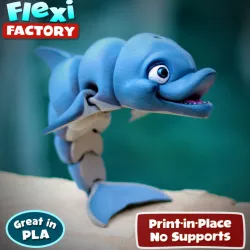 $1.99Cute Flexi Print-in-Place Dolphin