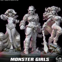 $10.00Monster Girls! Mini Pack