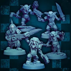 $10.00MrModulork's Goblin Lads - Modular Kit A
