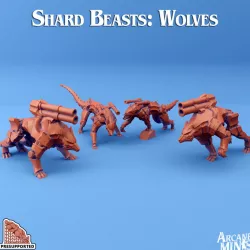 $10.00Shard Beasts: Wolves