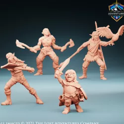 $10.99Greymill Laborers, Adventuring (Set of 4)