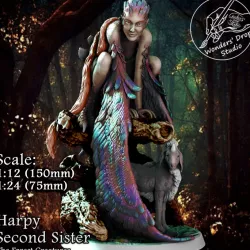 $10.99Harpy Second Sister (1:12 & 1:24 scales) - The Forest Creatures