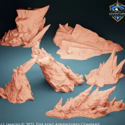 $10.99Rock Formations (Set of 5)