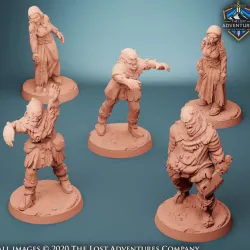 $10.99Zombies (Set of 5) (Pre-Supported)