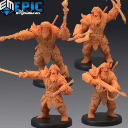 $11.90Orc Pirate Captain Set / Green Skin Army Warrior / Corsair Master