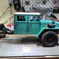 $12.00CRAWLER 4320 DUAL CAB 1/10 RC BODY