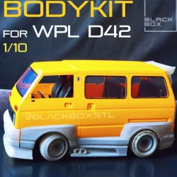 $13.00WPL D42 RC BODYKIT by BLACKBOX 1-10th