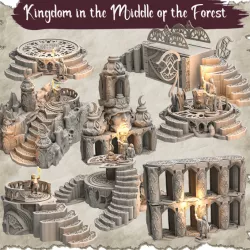 $14.00Kingdom in the middle of the forest - PACK