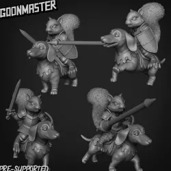 $14.99Dachshund Cavalry and Squirrel Riders Bundle