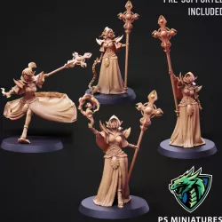 $15.99Drow Cleric Bundle - 4 Variants and Pinup Each