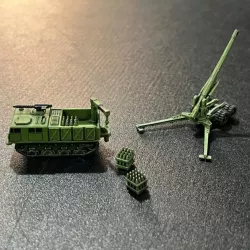 155mm Towed Artillery (deployed gun and ammo only)