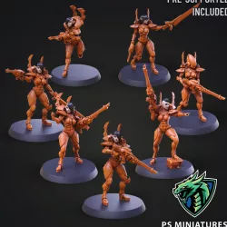 $19.99Space Elf Female Soldier Bundle - 40 variants + Pinups