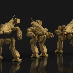 $2.00Bushwacker BSW-HR Battlemech