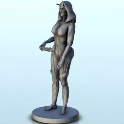 $2.30Sexy humanoid alien warrior with sword 11 - Sci-Fi Science-Fiction 40k 30k