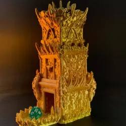 $2.50Orc Dice Tower
