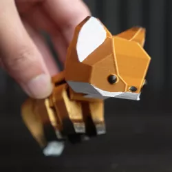 $2.90Flexible Fox (Print-in-place)