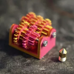 $2.90World's Smallest 3D Printed Gearbox