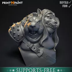 $2.992-Head Ratmen Bust