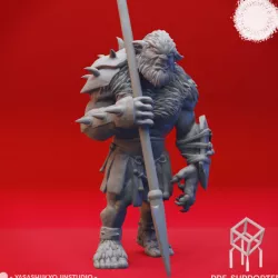 $2.99Bugbear Spearmen - Book of Beasts - Tabletop Miniature (Pre-Supported)